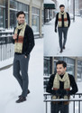 nikline Solid Men Muffler