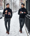 nikline Solid Men Muffler