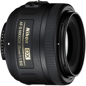 nikon af-s dx nikkor f18g  standard prime  lens