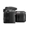 Nikon D3300 24.2MP Digital SLR Camera, Black with AF-P DX NIKKOR 18-55mm f/3.5-5.6G ED VR Lens, Memory Card and Camera Bag