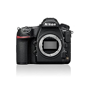 nikon d850 457mp dslr camera body only 3x optical zoom black