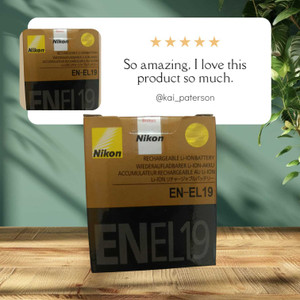 NIKON EN-EL-19 Rechargeable Li-ion Camera Battery