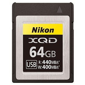 nikon xqd memory card 64gb mc-xq64g