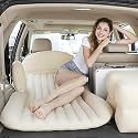 Premium Car Inflatable Bed with Pump &amp; 2 Air Pillow|Quick Inflatable Back Seat Bed|Car Inflatable Mattres|Car Bed Mattress|Car Bed for Kids,Travel,Trip,Camping,Picnic (Grey)