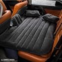 Premium Car Inflatable Bed with Pump & 2 Air Pillow|Quick Inflatable Back Seat Bed|Car Inflatable Mattres|Car Bed Mattress|Car Bed for Kids,Travel,Trip,Camping,Picnic (Grey)