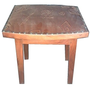 nikunj art sheesham wood stool furniture for home living room natural finish