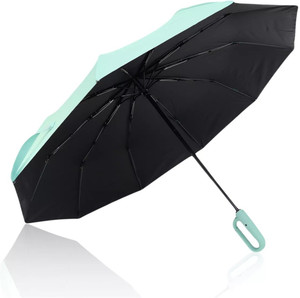 nilamber sun protection rain windproof large 3 fold for men women umbrella