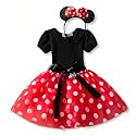 Nileafes Girls Princess Mini Mouse Costume Toddler