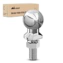Nilight 1-7/8" Chrome Trailer Hitch Ball | 2000 lbs 3/4" Shank 1-5/8-Inch Shank Universal Fit Gray, Trailer HitchBall Mount&Ball (Pack of 10)
