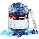 Nilight 120PCS/60 Pairs Blue T-Tap Quick Splice Disconnect Wire Terminals