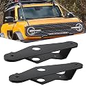 Nilight 2PCS Dual A-Pillar Mounting Brackets for Ford Bronco | for Ford Bronco 2021 2022 2023 2024 2025 2026 Windshield Hinge Mounting Brackets