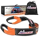 Nilight 3" x 8' Tree Saver Tow Strap Lab Tested 31,500lbs Break Strength