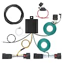 Nilight 4-Way 56407 Custom Vehicle Side Trailer Wiring Harness for Towing