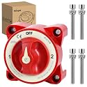 Nilight Battery Disconnect Switch 350A 32V DC 1-2-OFF