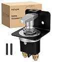 Nilight Battery Disconnect Switch 500A 12V-36V with Locking Bracket