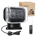 Nilight Boat Spotlight 60W 5000LM Magnetic LED Light 12V-24V Offroad