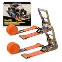 Nilight E-Track Ratchet Straps 2 Pack 2" x 12'