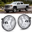 Nilight Fog Light Assembly Compatible with 2007-2013 GMC Sierra 1500