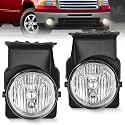 Nilight Fog Lights Assembly Compatible with 2003-2006 GMC Sierra 1500