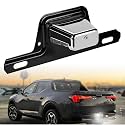 Nilight LED License Plate Light W/Bracket Mount Waterproof Chrome Housing