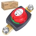 Nilight Side Post Battery Disconnect Switch 12V-48V 275A