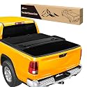 Nilight Soft Tri-Fold Tonneau Cover for Ram 1500 2500 3500 6.4ft Bed