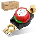Nilight Top Post Battery Disconnect Switch 12V-48V 275A