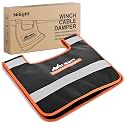 Nilight Winch Cable Damper, Extra Thick Kinetic Recovery Rope Dampener with Pocket
