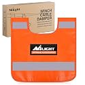 Nilight Winch Cable Damper w/Reflective Strip for Kinetic Recovery Rope