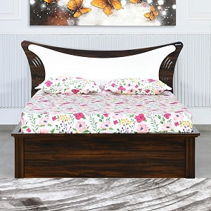 Nilkamal Estana Engineered Wood King Bed with