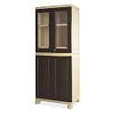 Nilkamal Freedom Big 2 (FB2) Plastic Cabinet for Storage|3-Year Warranty|Space & Clothes Organizer|Crockery Shelves|Cupboard|Wardrobe|Living Room|Adult & Kids|Multipurpose for Home Kitchen & Office