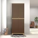 Nilkamal Freedom Big 6 (FB 6) Plastic Cabinet for Storage|3-Years Warranty|Space & Clothes Organizer|Crockery Shelves|Cupboard|Wardrobe|Living Room|Adult & Kids| Multipurpose for Home Kitchen & Office