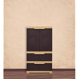 nilkamal freedom fmdr 2b plastic cabinet for storage space amp clothes organizer shelves cupboard almari wardrobe living room adult amp kids multipurpose for home kitchen amp office