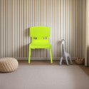 Nilkamal LIME LIGHT GREEN CHAIR FOR KIDS