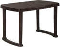 Nilkamal Shahenshah Dining Table 4 seater for home/office/cafe Plastic 4 Seater Dining Table