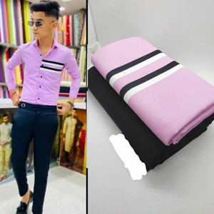 nilkhanthfabric polycotton striped shirt  trouser fabric