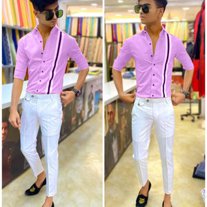 nilkhanthfaric polycotton solid shirt  trouser fabric