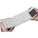 Nillkin Bluetooth 5.0 Foldable Keyboard with Trackpad & Numpad Grey
