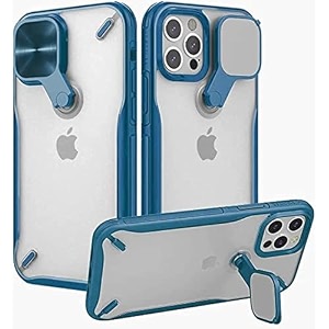 nillkin tpu shockproof compatible for iphone 12 pro max case 67 inchshockproof full body cover rugged case translucent matte case compatible for iphone 12 pro max protective caseblueclear