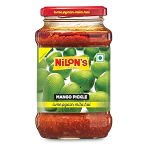 nilon39s mango pickle 400g homemade aam ka aachar  spicy amp tangy pickle with raw mango amp spices mixed with no added artificial colour