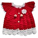 NILU Craft Baby Girls Handmade Woollen Frock