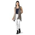 NIMBLE Women39s Open Front Sleeveless Cotton Long