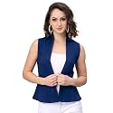 NIMBLE Women39s Open Front Sleeveless Cotton Short