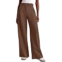 NIMIN Women Wide Leg Work Pants High Waisted Dress Trousers with Pockets