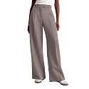 NIMIN Women Wide Leg Work Pants High Waisted Dress Trousers with Pockets