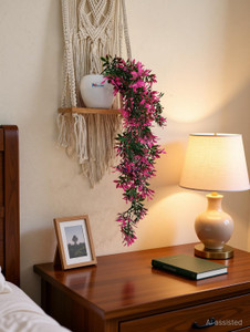 nimkars hanging with apple pot artificial plant  with pot