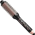 Nimmu Thermal Brush, 1.5 inch Heated Round Brush, Curling Iron with 10 Temperature Control