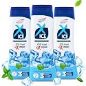 Nimson X-Ice Prickly Heat Powder 100g (Pack of 3) | Neem &amp; Mint Formula | Cooling Relief | Soothes Rashes, Itching | Sweat Absorption | Anti-Bacterial Protection| For Men &amp; Women