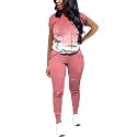 Nimsruc Workout Sets For Women 2 Piece Outfits Sexy Summer Sweatsuits Jogging Suits Casual Bodycon Tracksuits