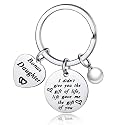 Nimteve Daughter Gifts from Mom I Didn’t Give You The Gift of Life Life Gave Me The Gift of You Bonus Daughter Gifts